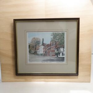 Signed Limited Edition Print Farnham Castle Street by Philip & Glyn Martin.